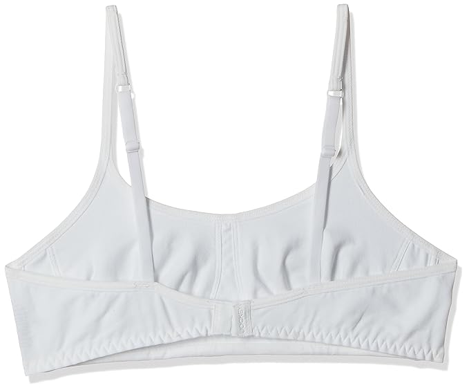 Jockey SS12 Women's Wirefree Non Padded Super Combed Cotton Elastane Stretch Full Coverage Beginners Bra with Adjustable Straps